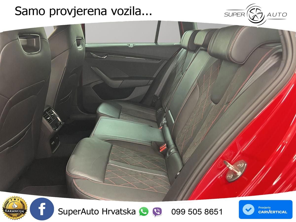 Škoda Octavia Combi RS 2.0 TDI (200 KS) DSG LED+GR SJED+ACC