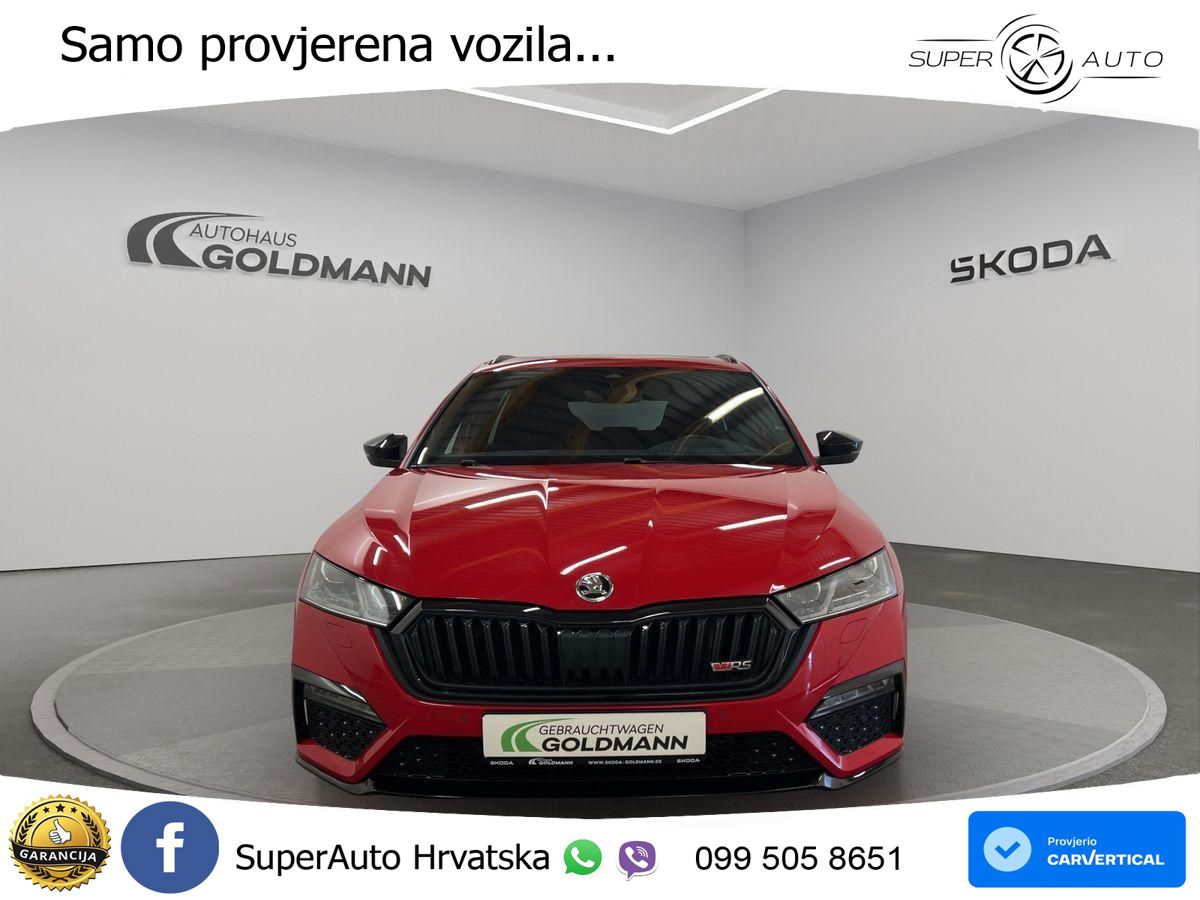 Škoda Octavia Combi RS 2.0 TDI (200 KS) DSG LED+GR SJED+ACC