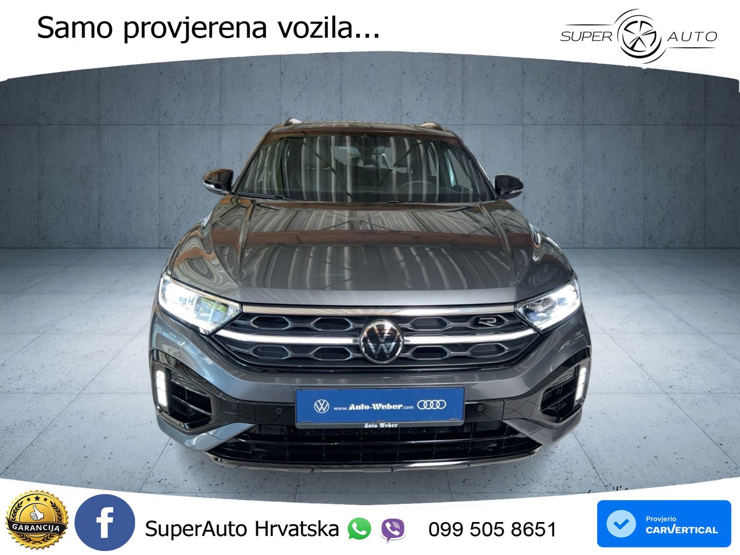Volkswagen T-Roc I R 2.0 TSI (300 KS) OPF 4M DSG MATRIX+GR SJED+KAM