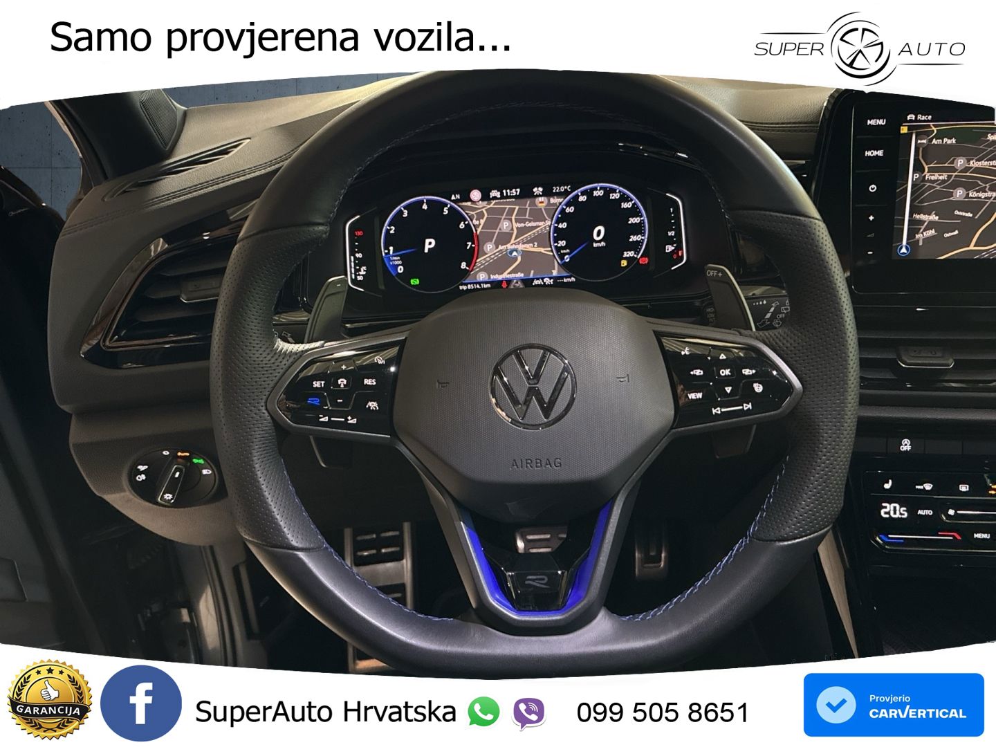 Volkswagen T-Roc I R 2.0 TSI (300 KS) OPF 4M DSG MATRIX+GR SJED+KAM