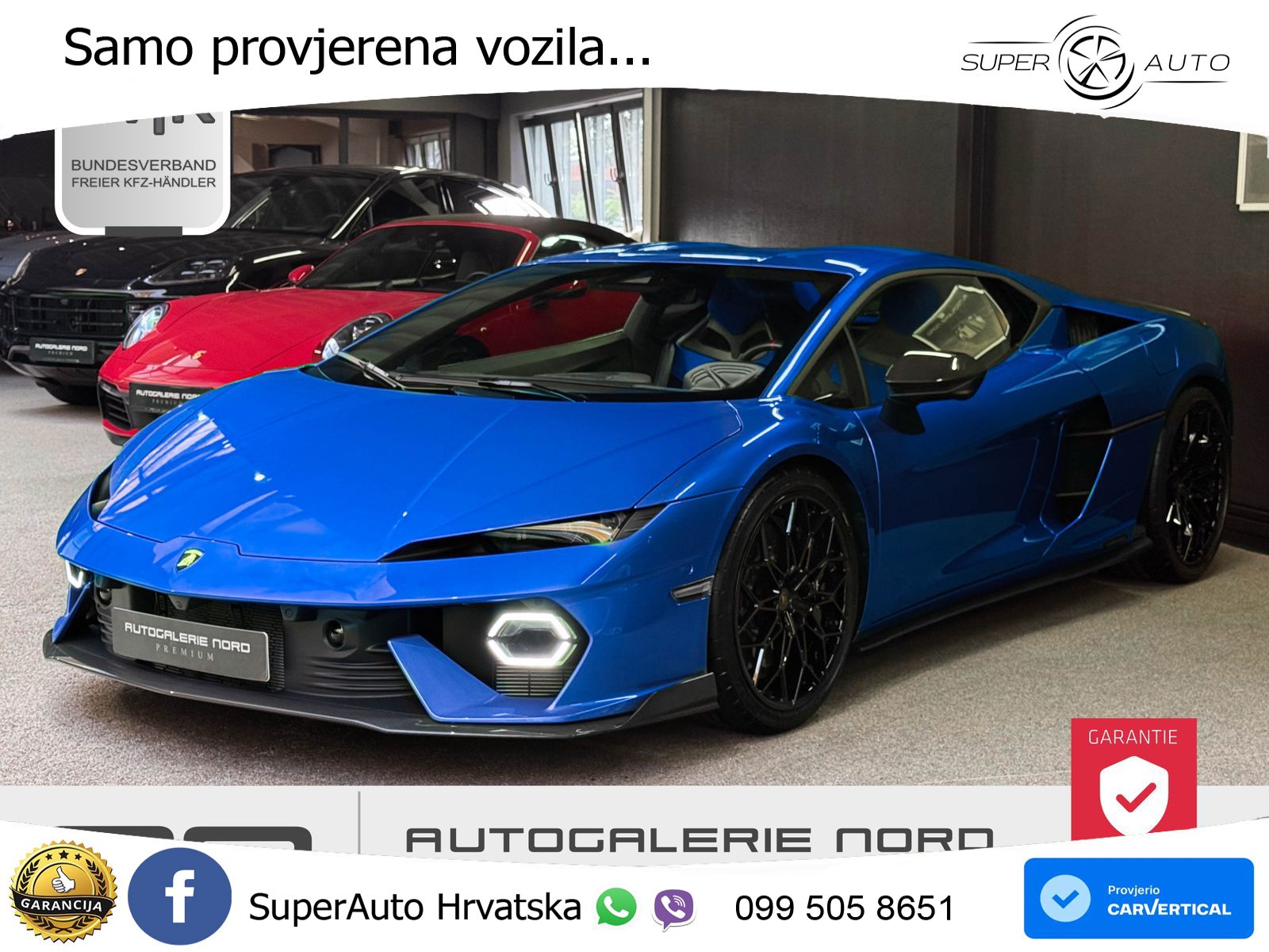 Lamborghini Temerario 4.0 V8 (920 KS) HPEV e-4WD DCT LED+ACC