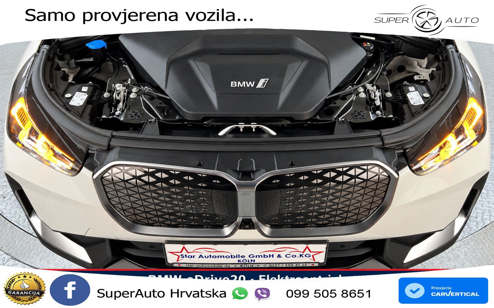 BMW iX1 66.5 kWh (204 KS) eDrive20 Innovationspaket LED+GR SJED+ACC