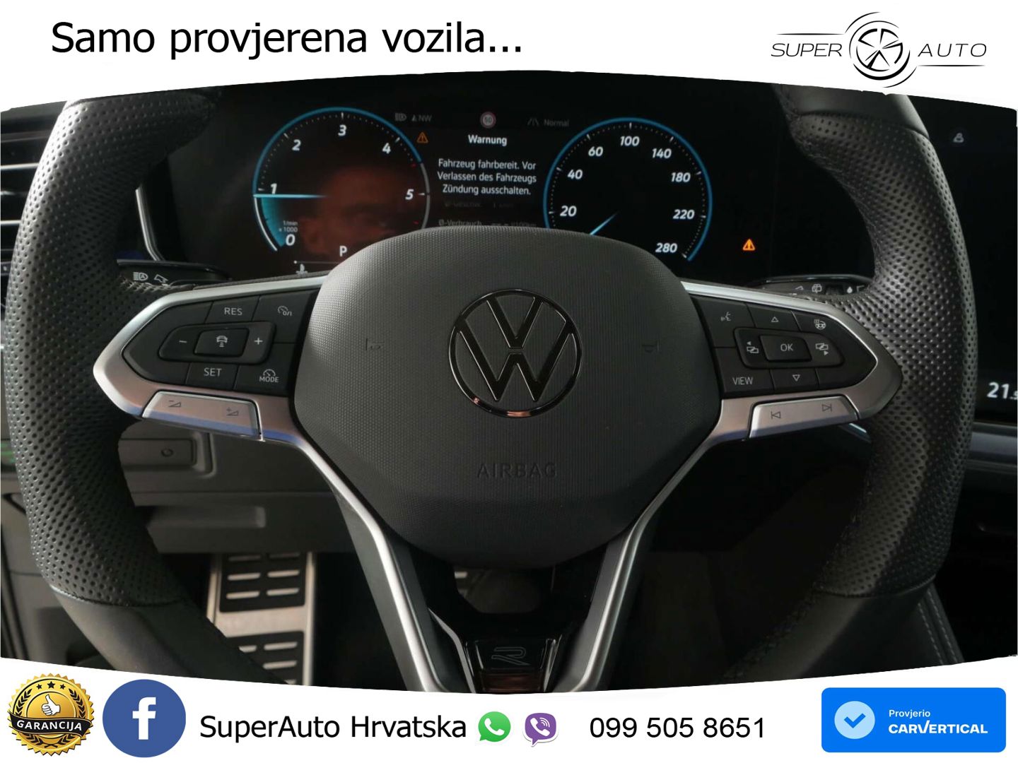 Volkswagen Touareg 3.0 V6 TDI (286 KS) 4MOTION Tiptronic ZRAČNI+ACC+GR SJED+KAM