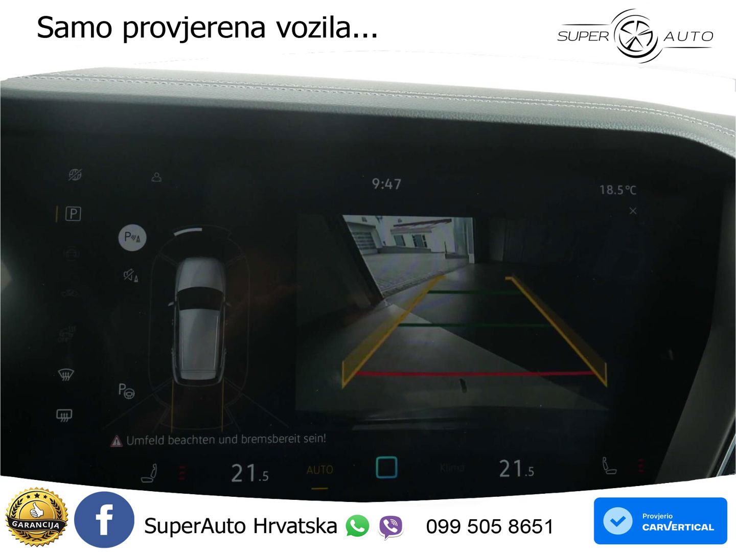 Volkswagen Touareg 3.0 V6 TDI (286 KS) 4MOTION Tiptronic ZRAČNI+ACC+GR SJED+KAM