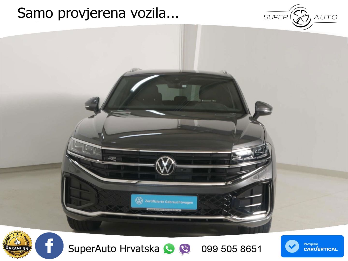 Volkswagen Touareg 3.0 V6 TDI (286 KS) 4MOTION Tiptronic ZRAČNI+ACC+GR SJED+KAM