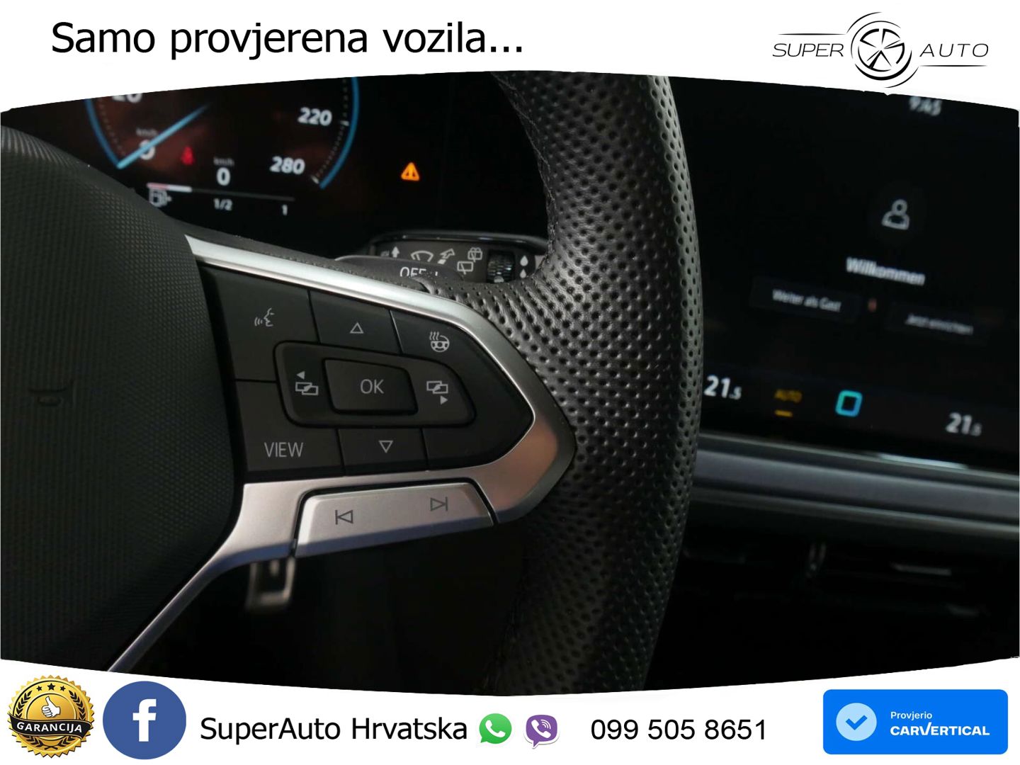 Volkswagen Touareg 3.0 V6 TDI (286 KS) 4MOTION Tiptronic ZRAČNI+ACC+GR SJED+KAM