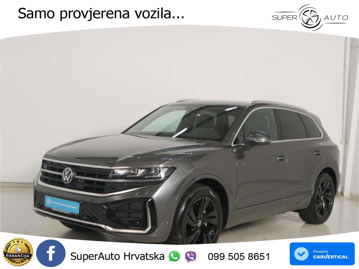 Volkswagen Touareg 3.0 V6 TDI (286 KS) 4MOTION Tiptronic ZRAČNI+ACC+GR SJED+KAM