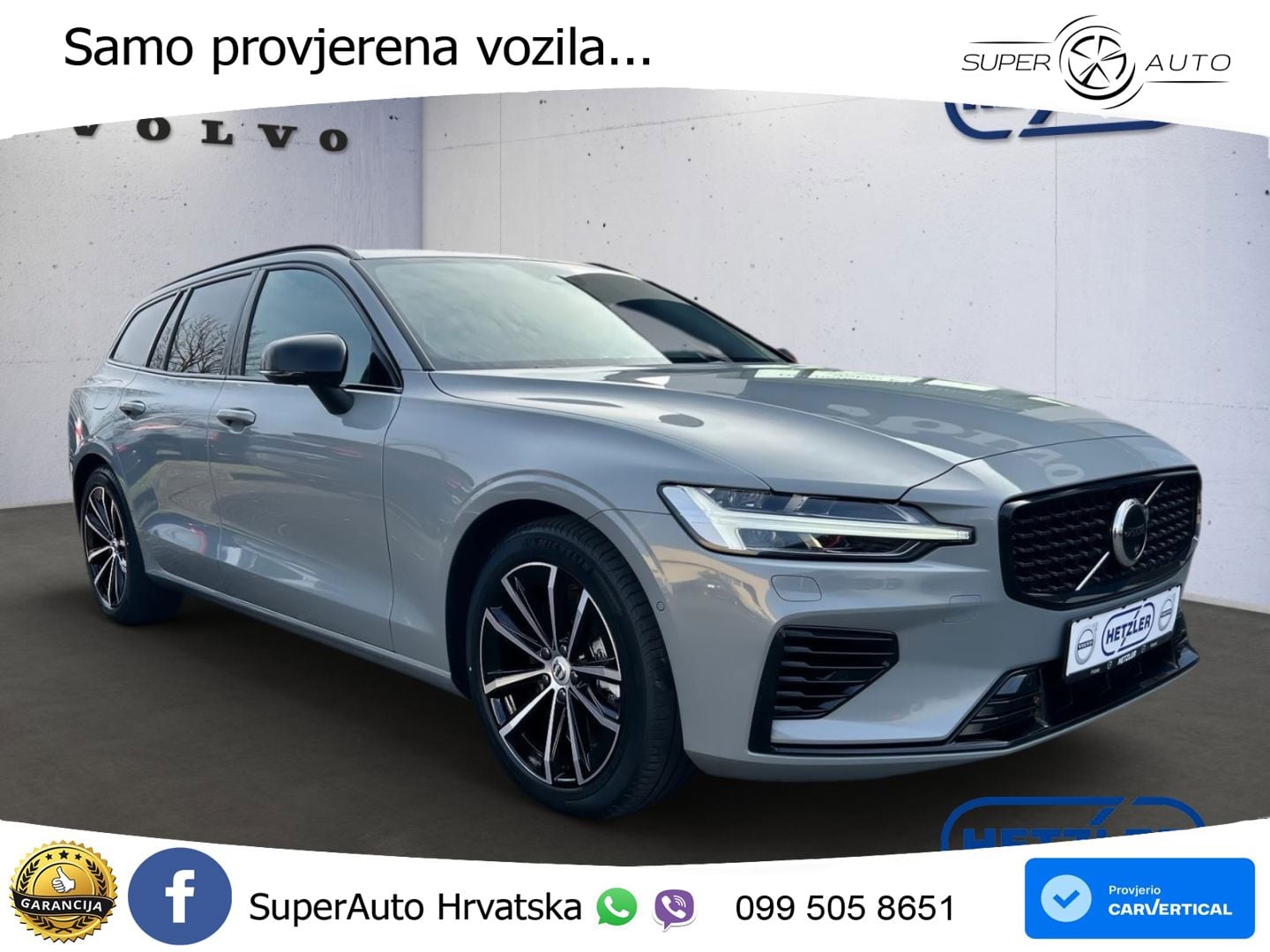 Volvo V60 2.0 T8 AWD Geartronic LED+GR SJED+ACC