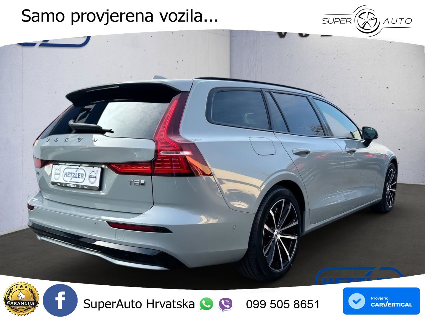 Volvo V60 2.0 T8 AWD Geartronic LED+GR SJED+ACC