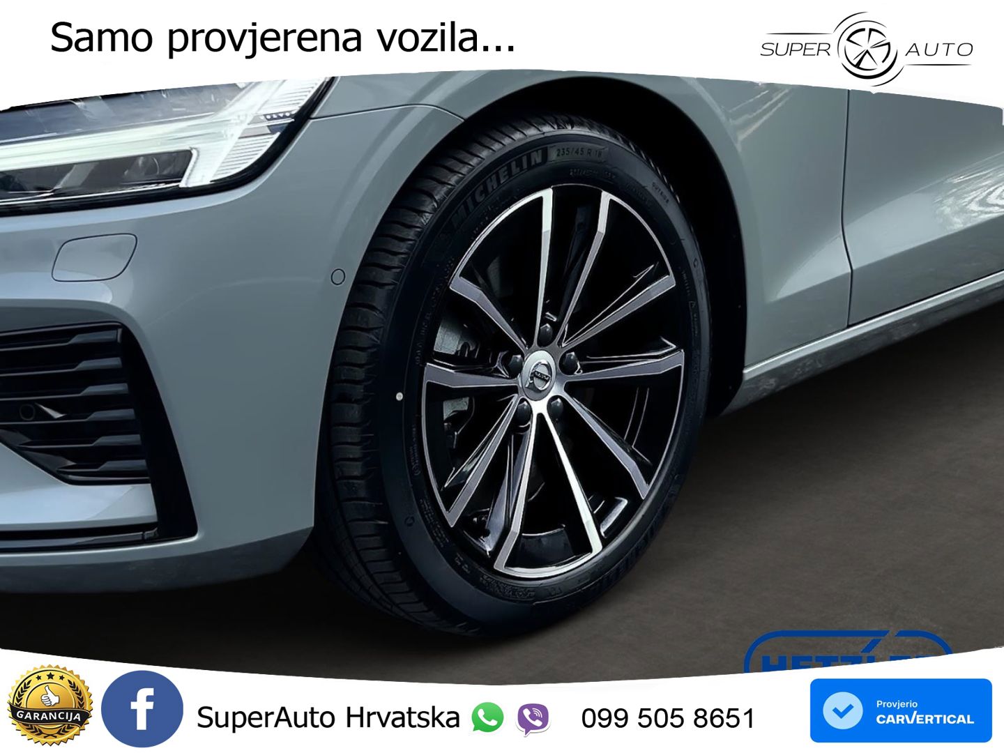 Volvo V60 2.0 T8 AWD Geartronic LED+GR SJED+ACC