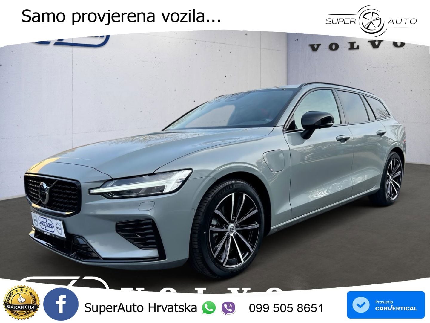 Volvo V60 2.0 T8 AWD Geartronic LED+GR SJED+ACC