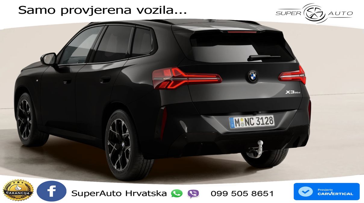 BMW X3 20d xDrive Steptronic M Sport LED+GR SJED+ACC