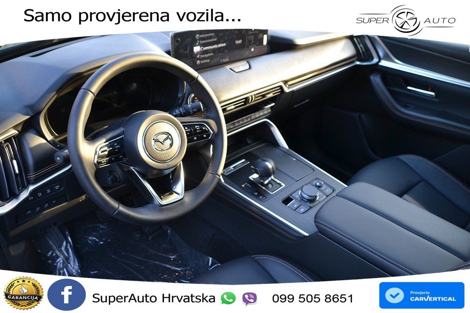 Mazda CX-60 3.3 e-Skyactiv D (254 KS) AWD Automatic LED+ACC
