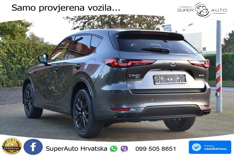 Mazda CX-60 3.3 e-Skyactiv D (254 KS) AWD Automatic LED+ACC