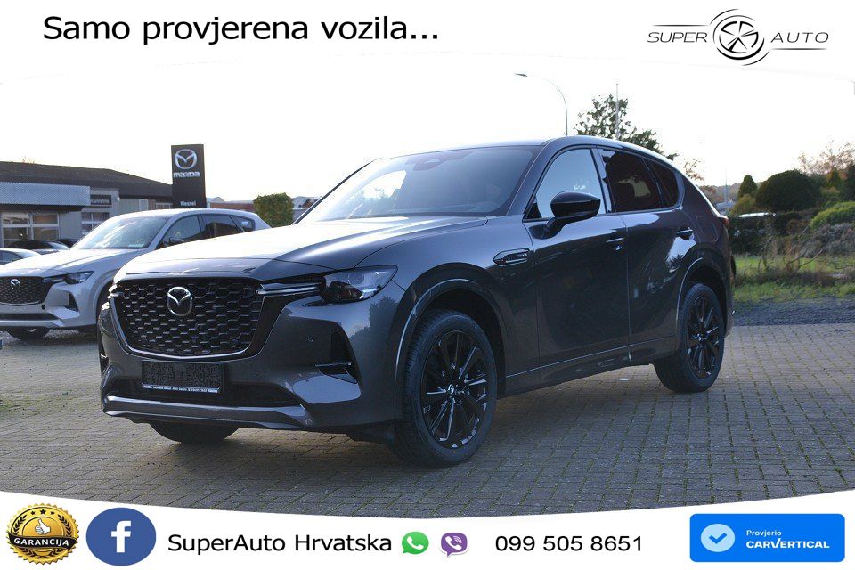Mazda CX-60 3.3 e-Skyactiv D (254 KS) AWD Automatic LED+ACC