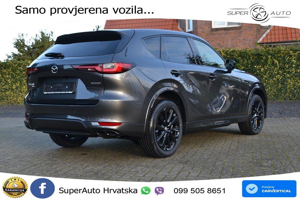Mazda CX-60 3.3 e-Skyactiv D (254 KS) AWD Automatic LED+ACC