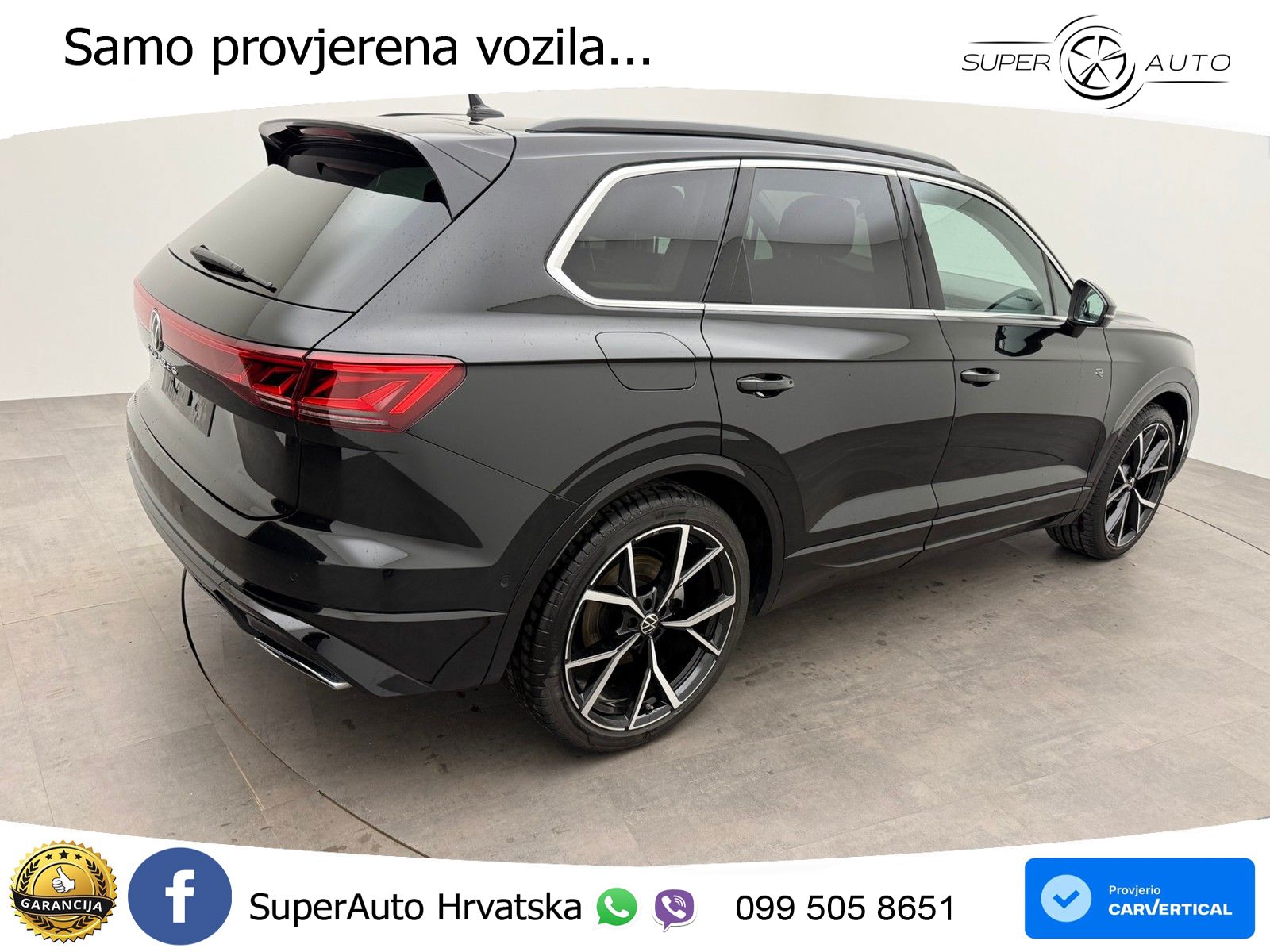 Volkswagen Touareg 3.0 V6 TDI (286 KS) 4MOTION Tiptronic ZRAČNI+ACC+GR SJED+KAM+PANO