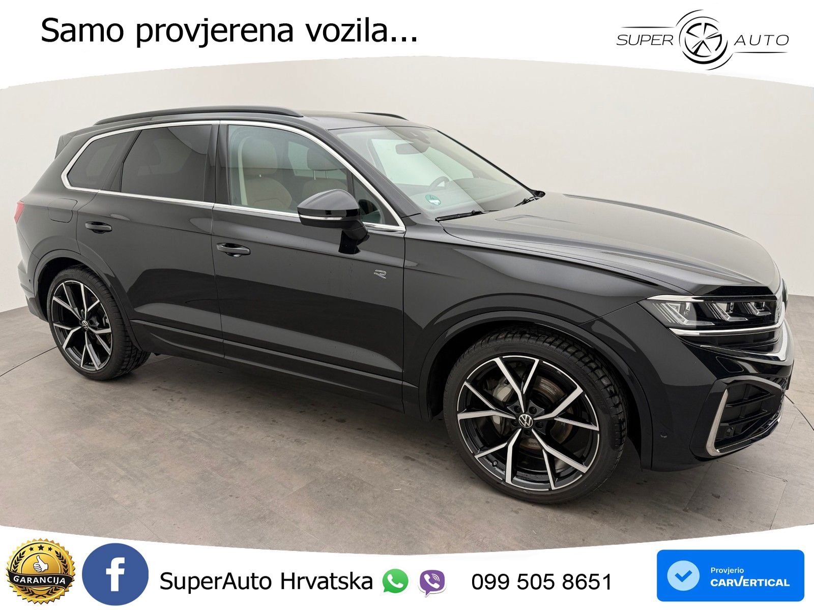 Volkswagen Touareg 3.0 V6 TDI (286 KS) 4MOTION Tiptronic ZRAČNI+ACC+GR SJED+KAM+PANO