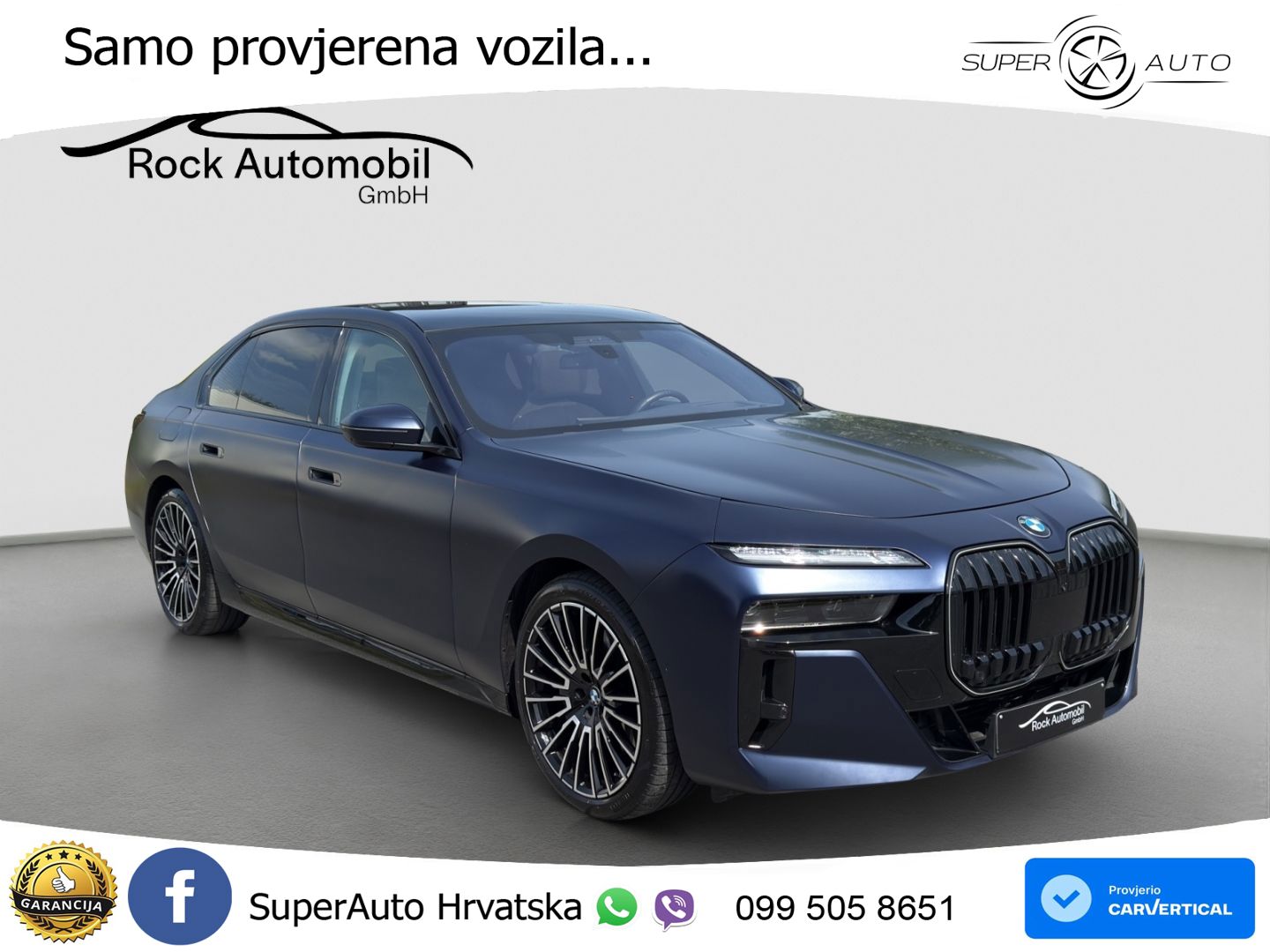 BMW 740d (299 KS) xDrive Steptronic M Sport LED+GR SJED+ACC
