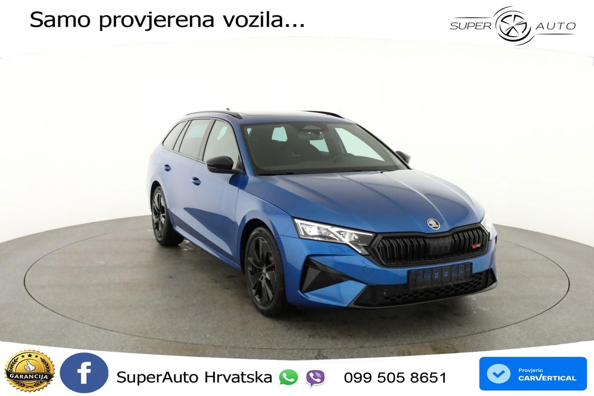 Škoda Octavia Combi RS 2.0 TSI (265 KS) DSG LED+GR SJED+ACC