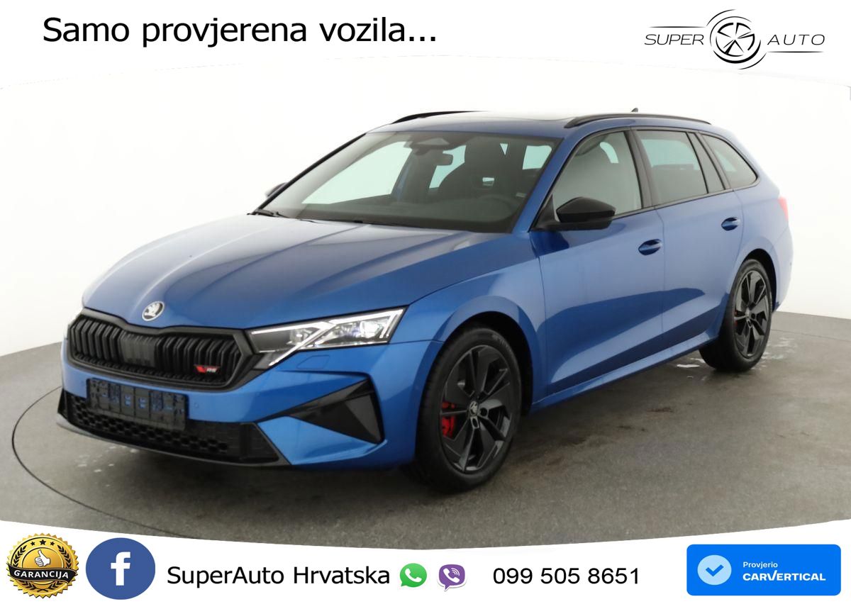 Škoda Octavia Combi RS 2.0 TSI (265 KS) DSG LED+GR SJED+ACC