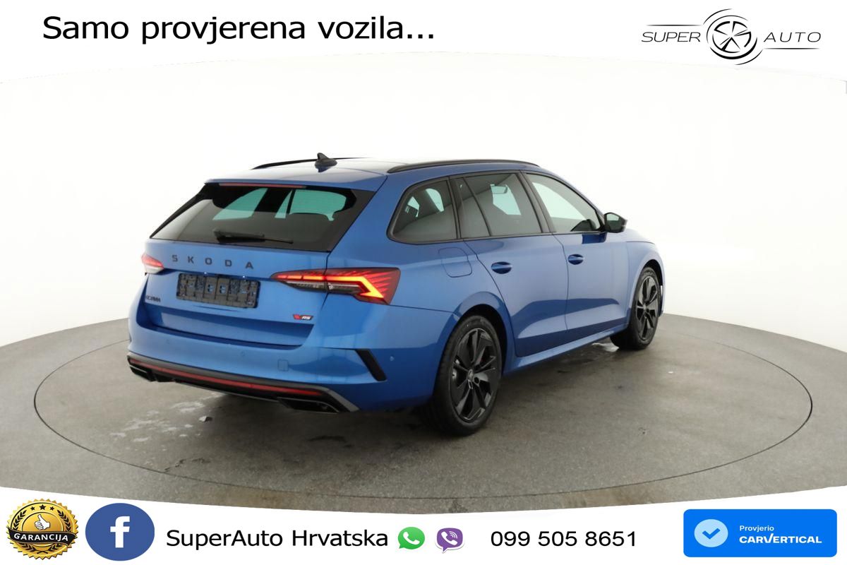 Škoda Octavia Combi RS 2.0 TSI (265 KS) DSG LED+GR SJED+ACC