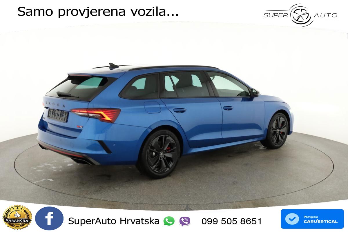 Škoda Octavia Combi RS 2.0 TSI (265 KS) DSG LED+GR SJED+ACC