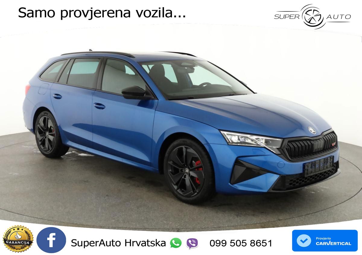 Škoda Octavia Combi RS 2.0 TSI (265 KS) DSG LED+GR SJED+ACC