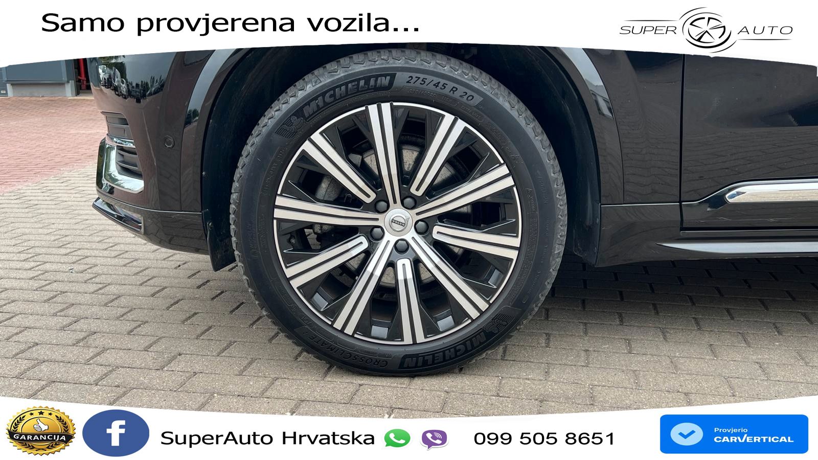 Volvo XC90 2.0 B5 Diesel AWD Automatic ZRAČNI+ACC+4xGR SJED+360