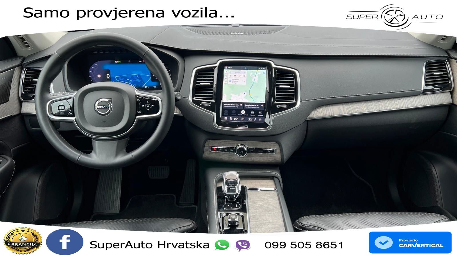 Volvo XC90 2.0 B5 Diesel AWD Automatic ZRAČNI+ACC+4xGR SJED+360