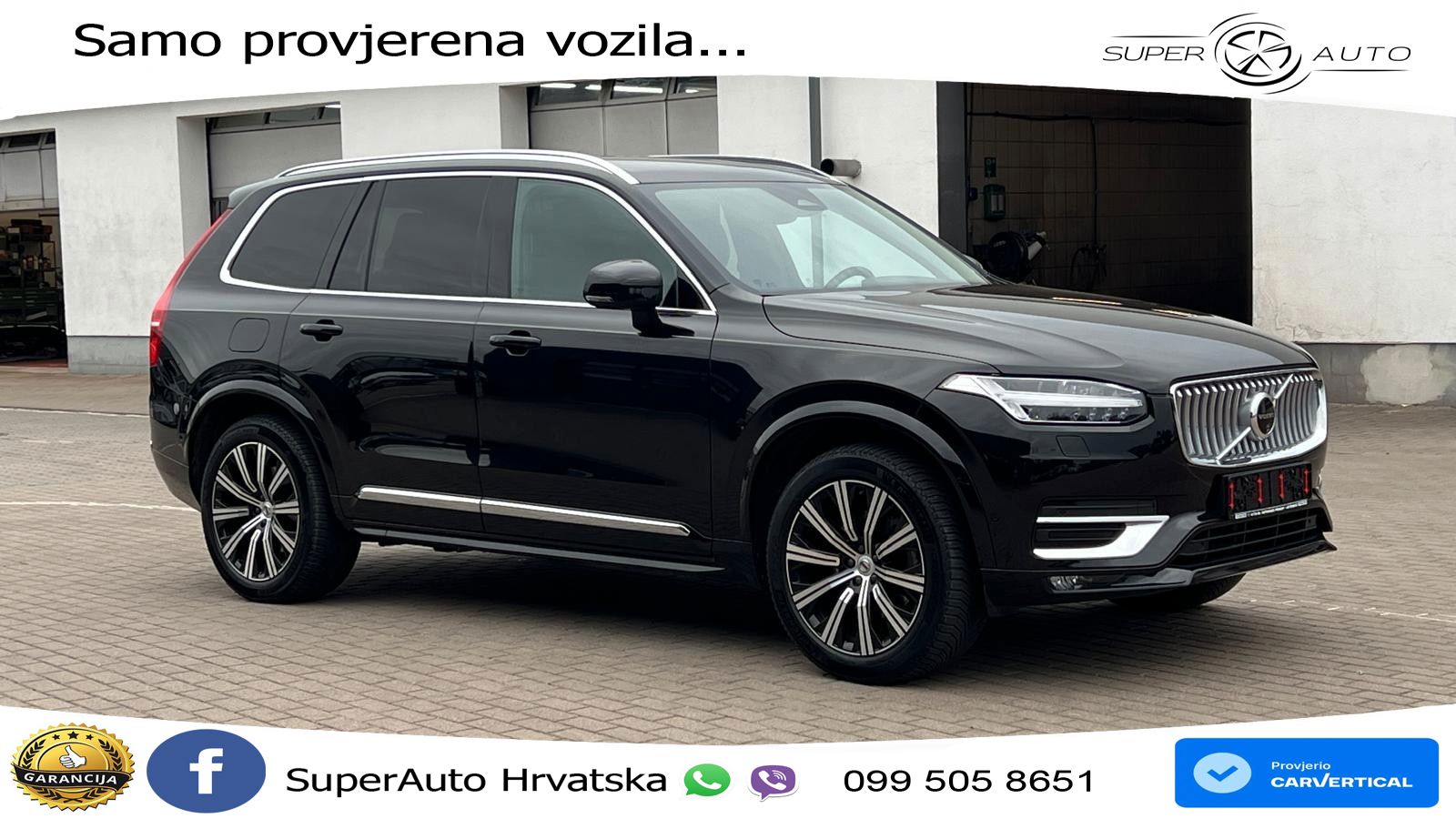 Volvo XC90 2.0 B5 Diesel AWD Automatic ZRAČNI+ACC+4xGR SJED+360