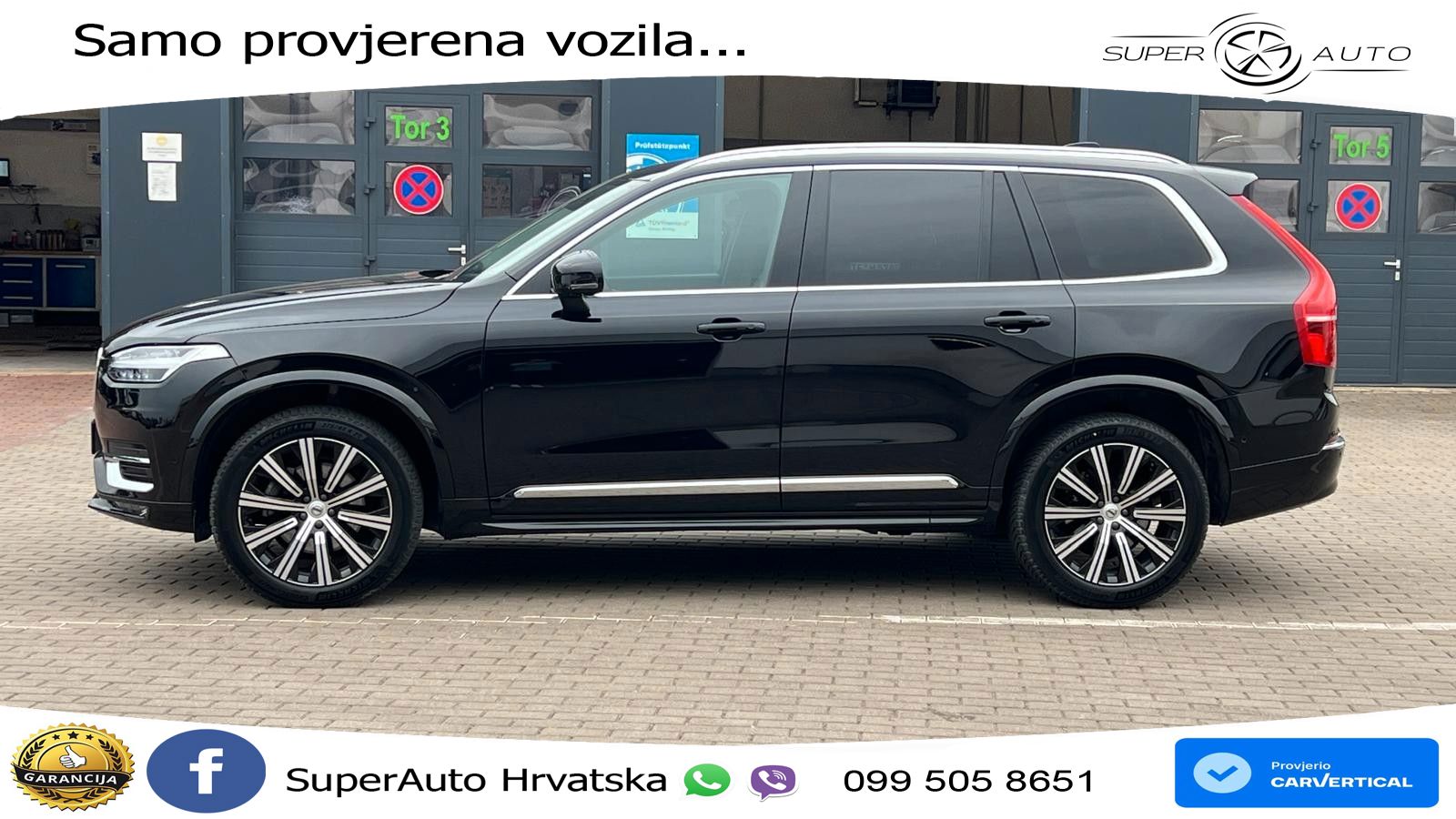 Volvo XC90 2.0 B5 Diesel AWD Automatic ZRAČNI+ACC+4xGR SJED+360