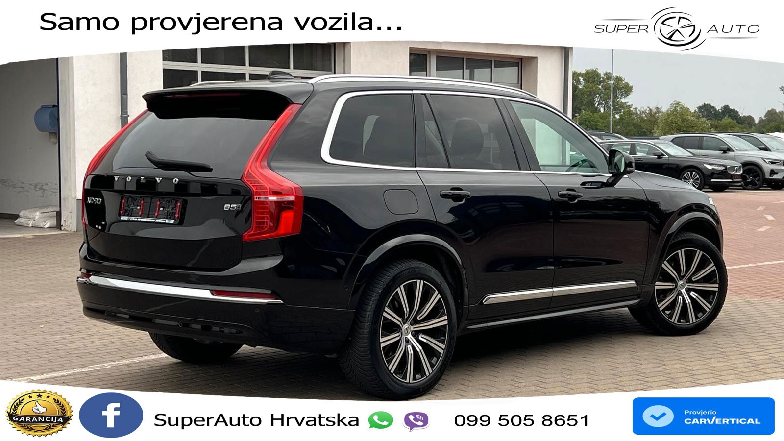 Volvo XC90 2.0 B5 Diesel AWD Automatic ZRAČNI+ACC+4xGR SJED+360