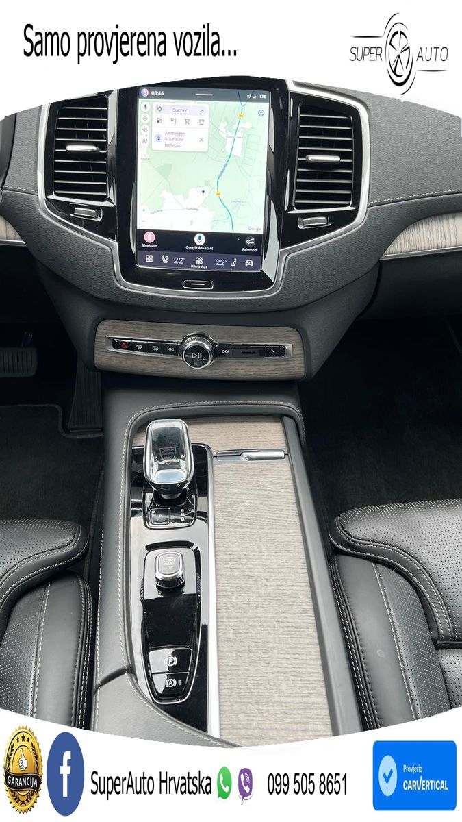 Volvo XC90 2.0 B5 Diesel AWD Automatic ZRAČNI+ACC+4xGR SJED+360