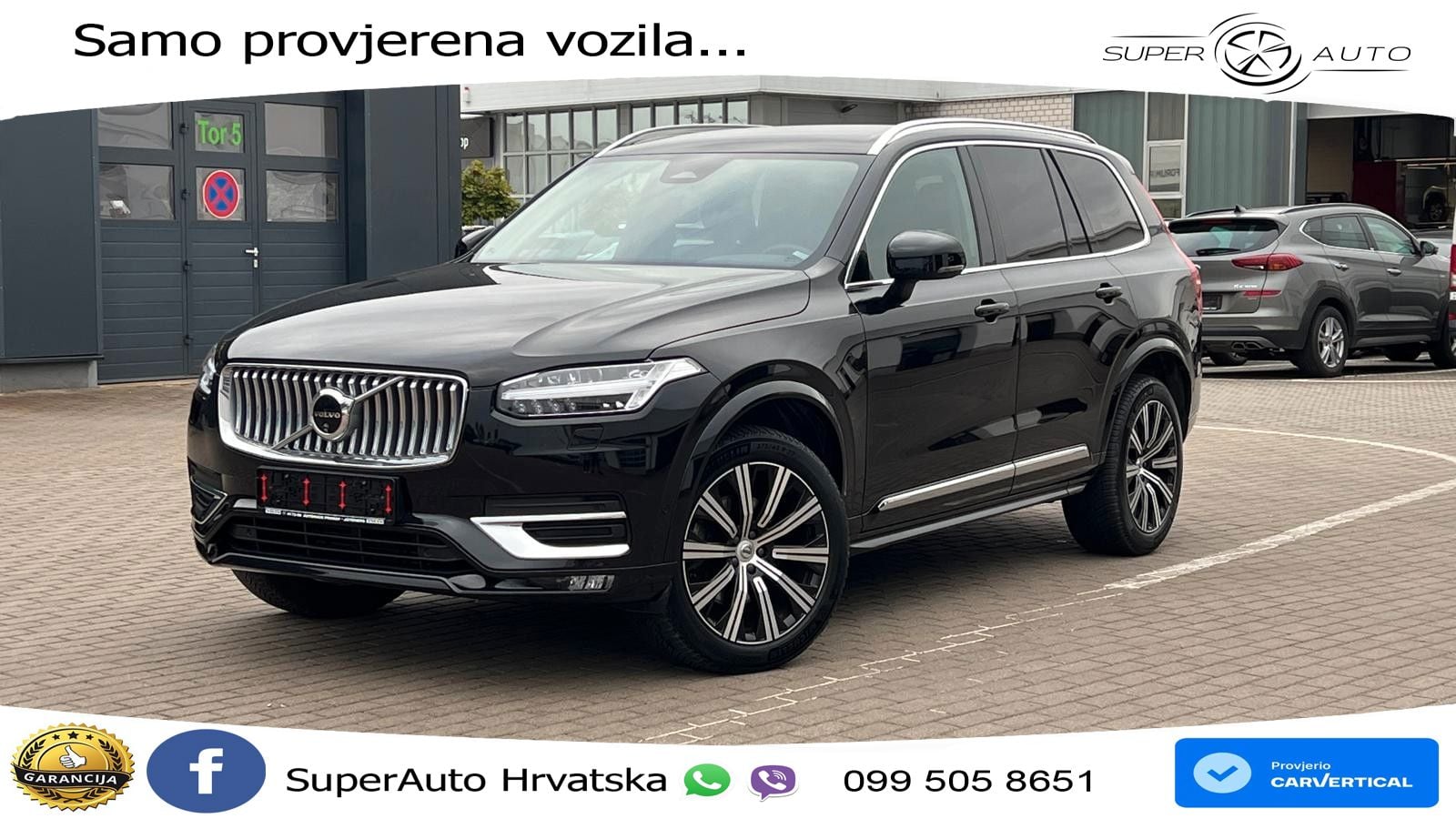 Volvo XC90 2.0 B5 Diesel AWD Automatic ZRAČNI+ACC+4xGR SJED+360