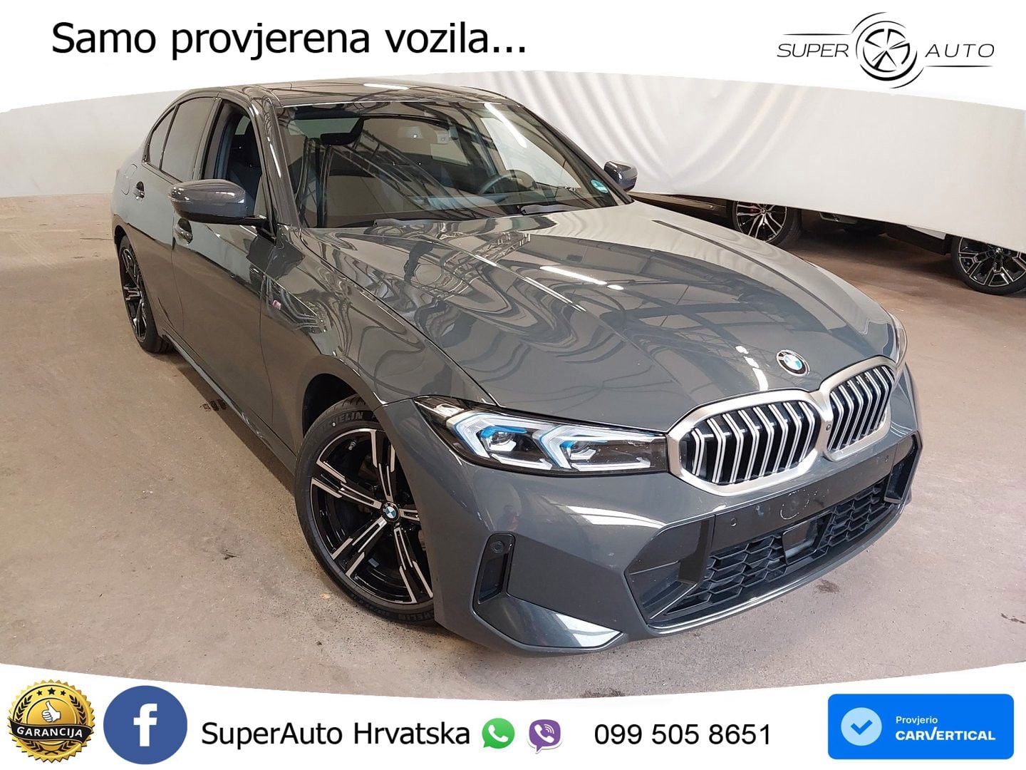 BMW 320d (190 KS) xDrive Steptronic M Sport LED+GR SJED+ACC
