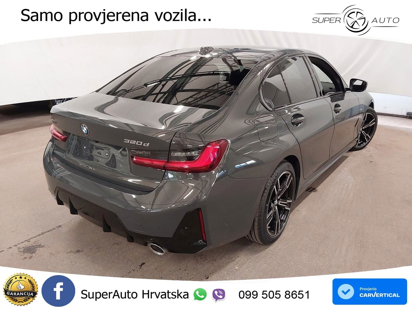BMW 320d (190 KS) xDrive Steptronic M Sport LED+GR SJED+ACC