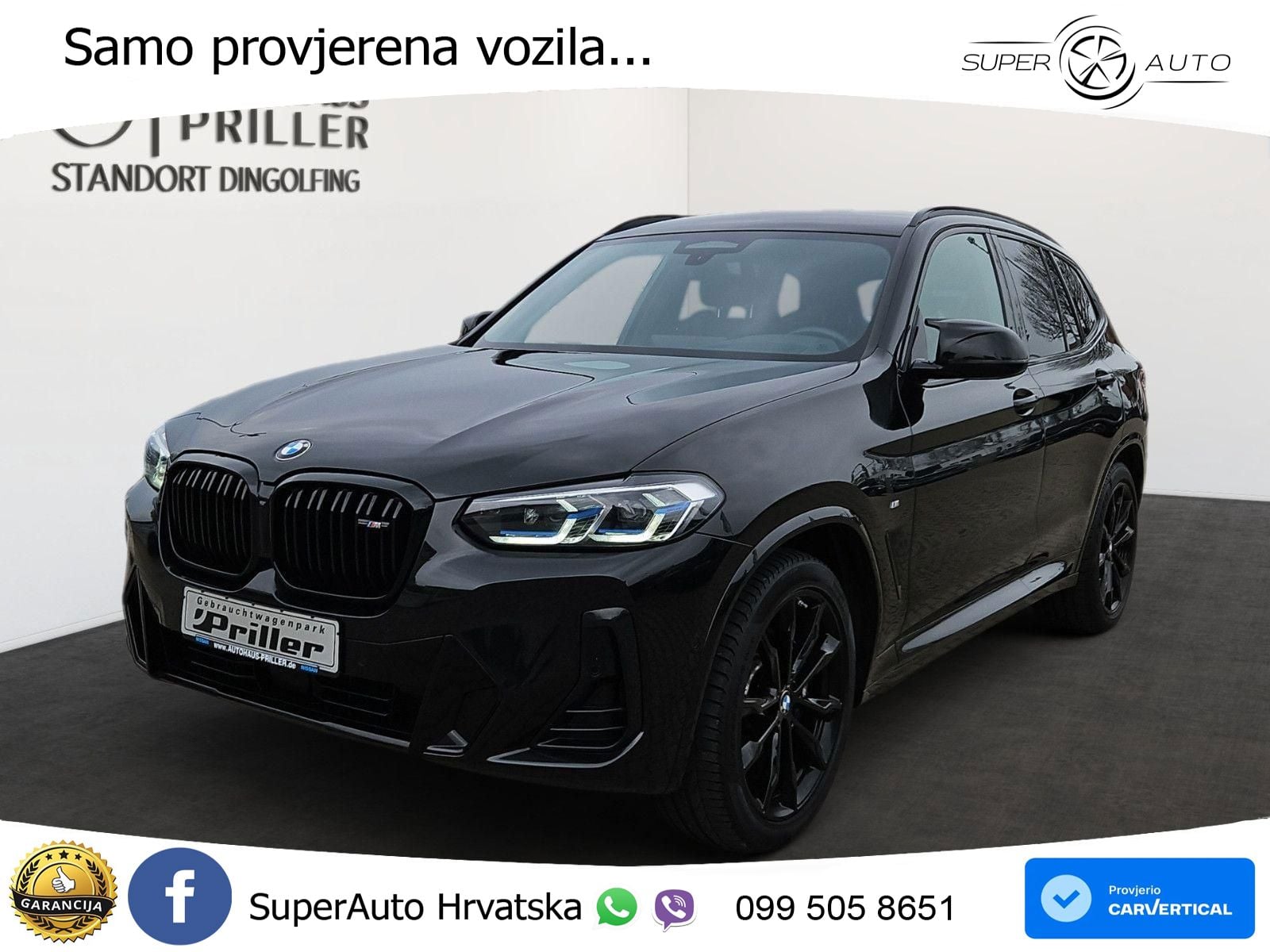 BMW X3 M40d xDrive Steptronic LED+GR SJED+ACC