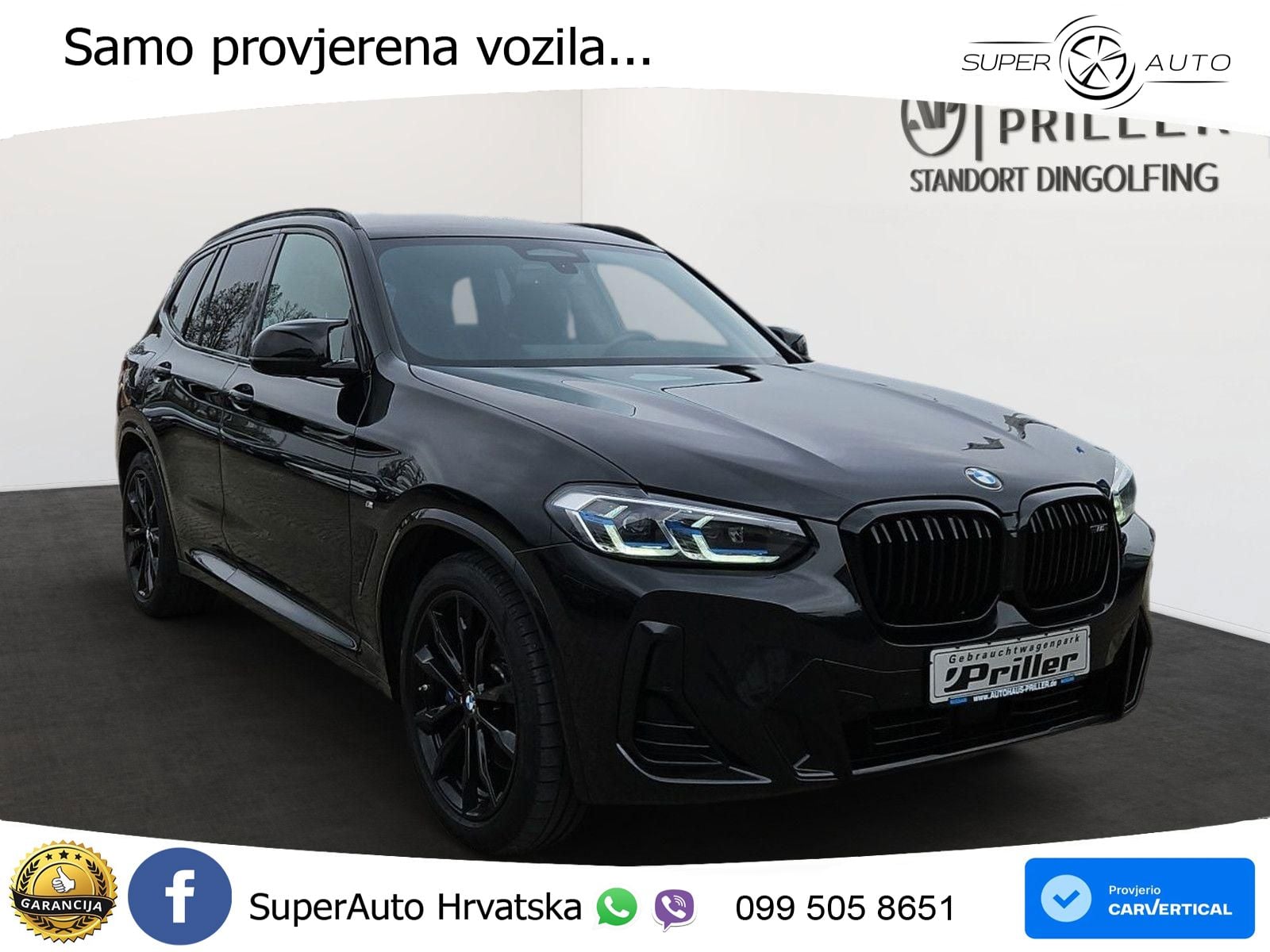 BMW X3 M40d xDrive Steptronic LED+GR SJED+ACC