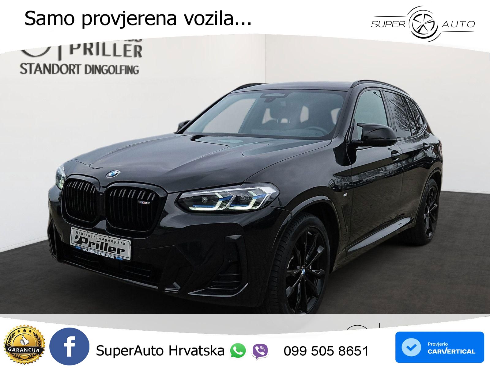 BMW X3 M40d xDrive Steptronic LED+GR SJED+ACC
