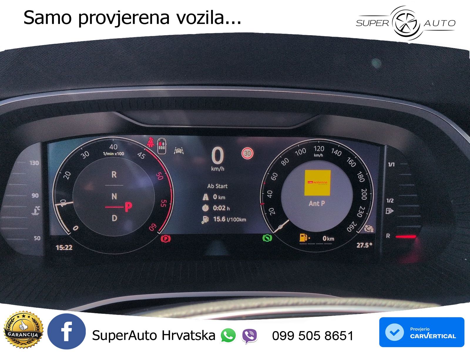 Škoda Octavia Combi 2.0 TDI (150 KS) DSG Selection LED+GR SJED+ACC