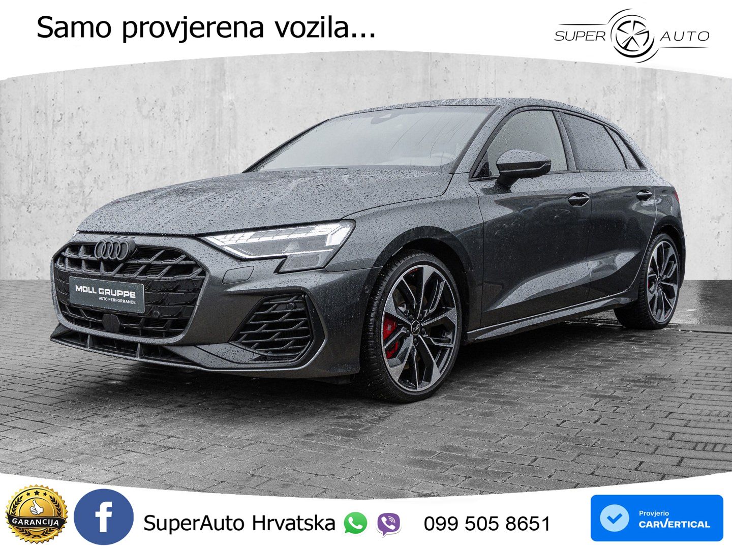 Audi S3 2.0 TFSI (333 KS) quattro S tronic MATRIX+GR SJED+KAM