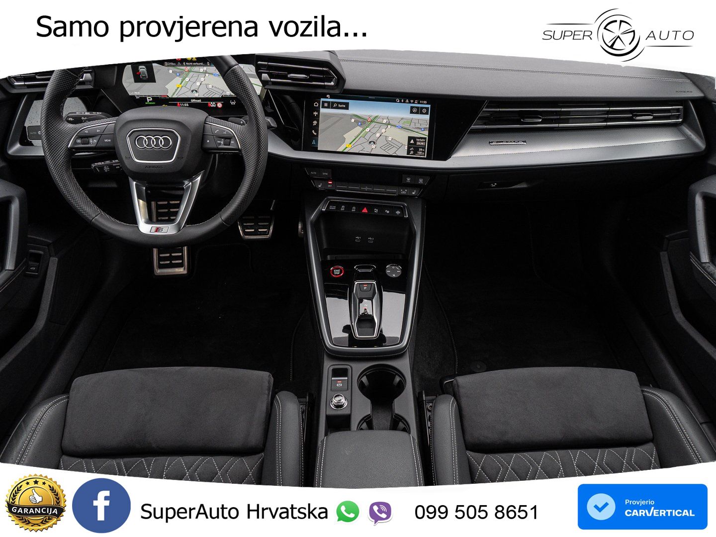 Audi S3 2.0 TFSI (333 KS) quattro S tronic MATRIX+GR SJED+KAM