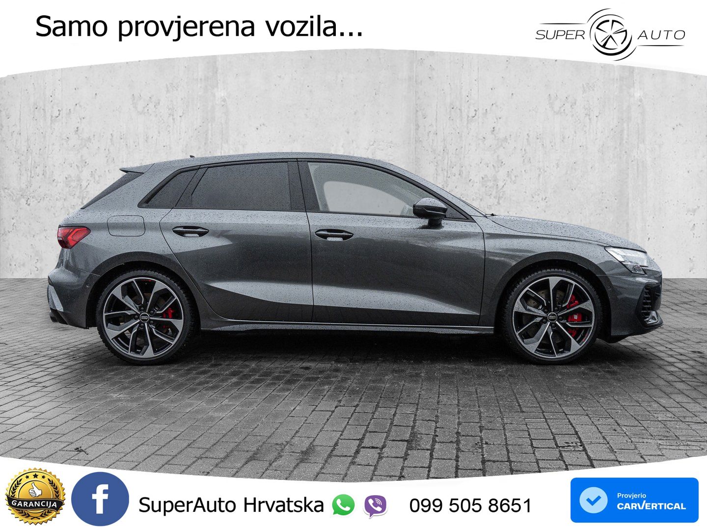 Audi S3 2.0 TFSI (333 KS) quattro S tronic MATRIX+GR SJED+KAM