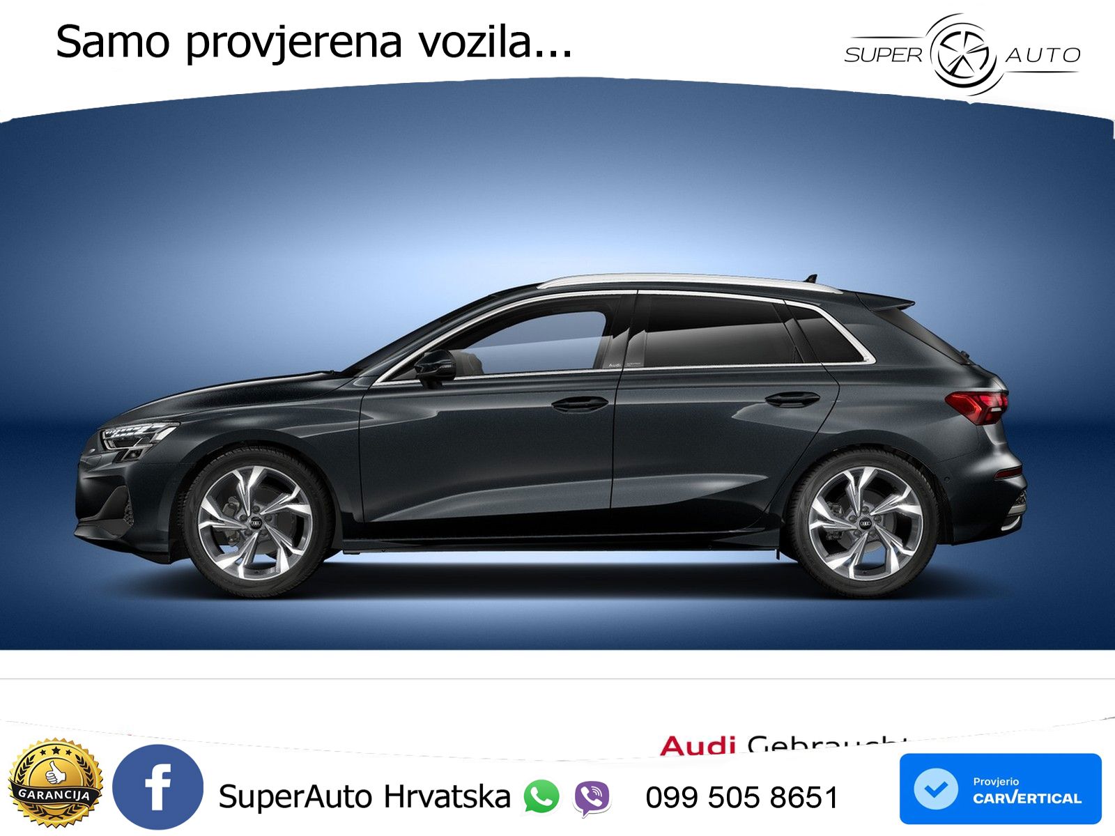 Audi A3 35 TFSI (150 KS) LED+GR SJED+ACC