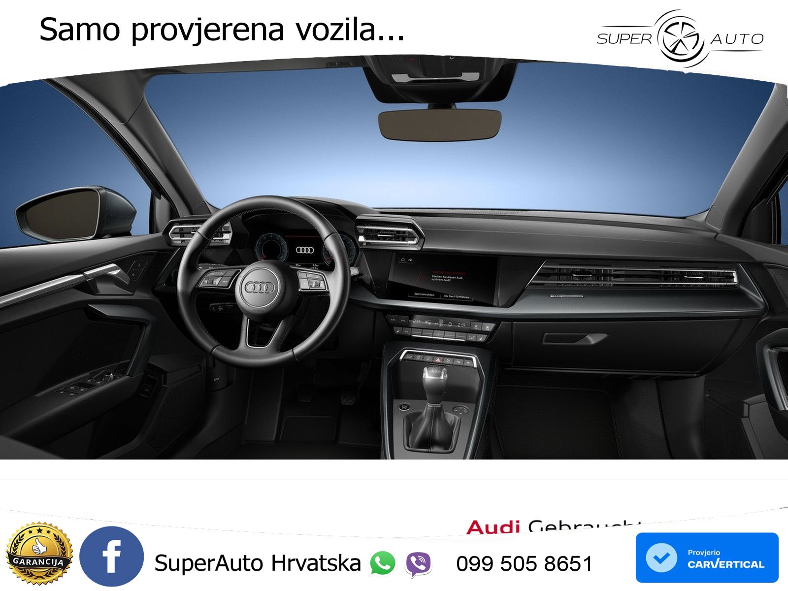 Audi A3 35 TFSI (150 KS) LED+GR SJED+ACC