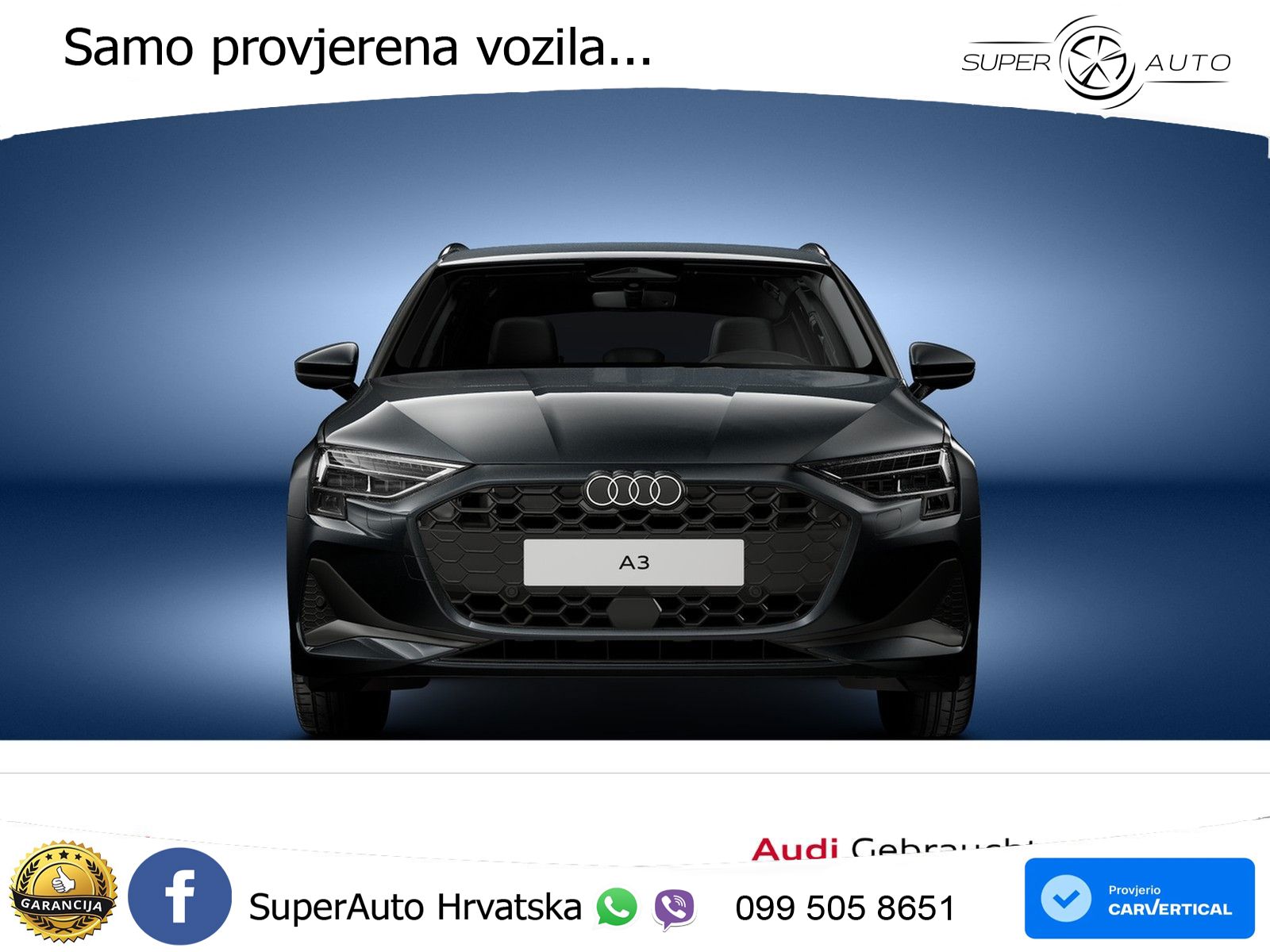 Audi A3 35 TFSI (150 KS) LED+GR SJED+ACC