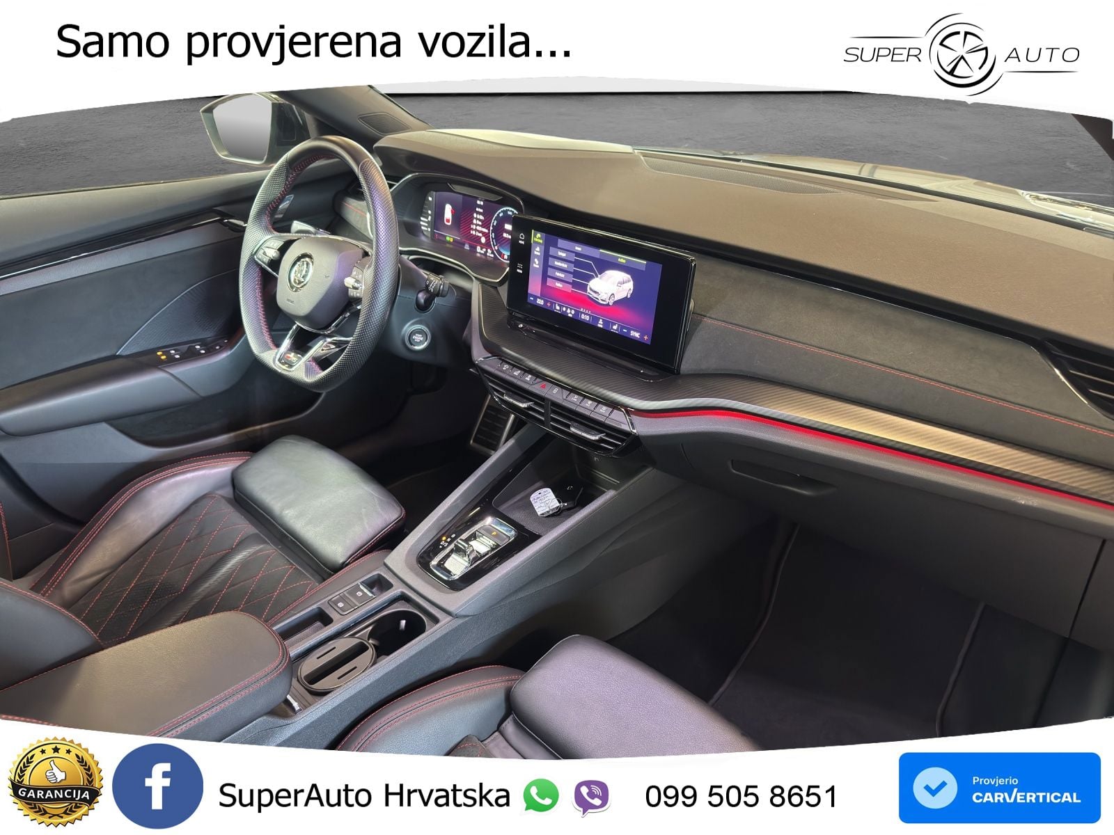 Škoda Octavia Combi RS 2.0 TDI (200 KS) DSG MATRIX+GR SJED+KAM