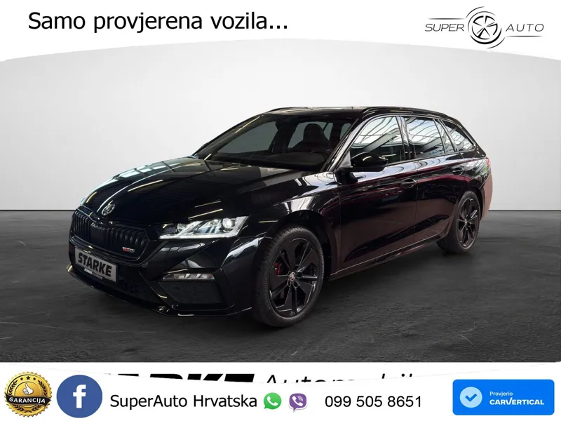 Škoda Octavia Combi RS 2.0 TDI (200 KS) DSG MATRIX+GR SJED+KAM