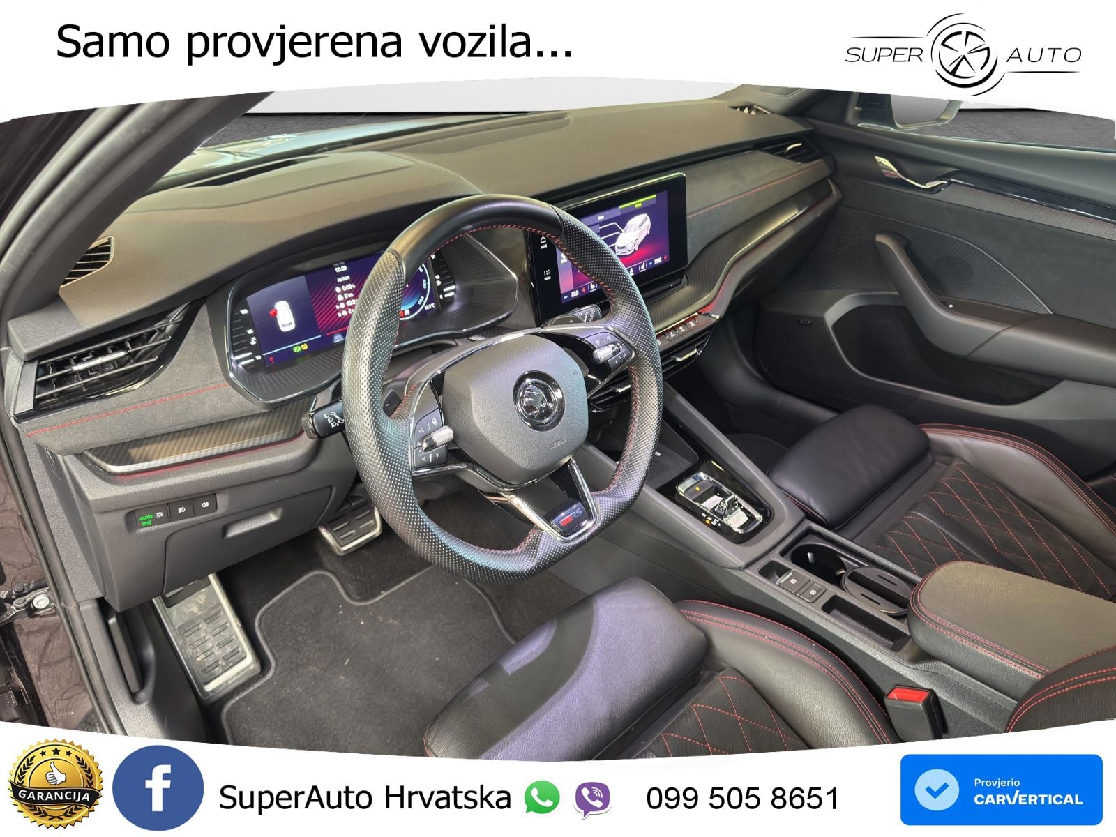 Škoda Octavia Combi RS 2.0 TDI (200 KS) DSG MATRIX+GR SJED+KAM